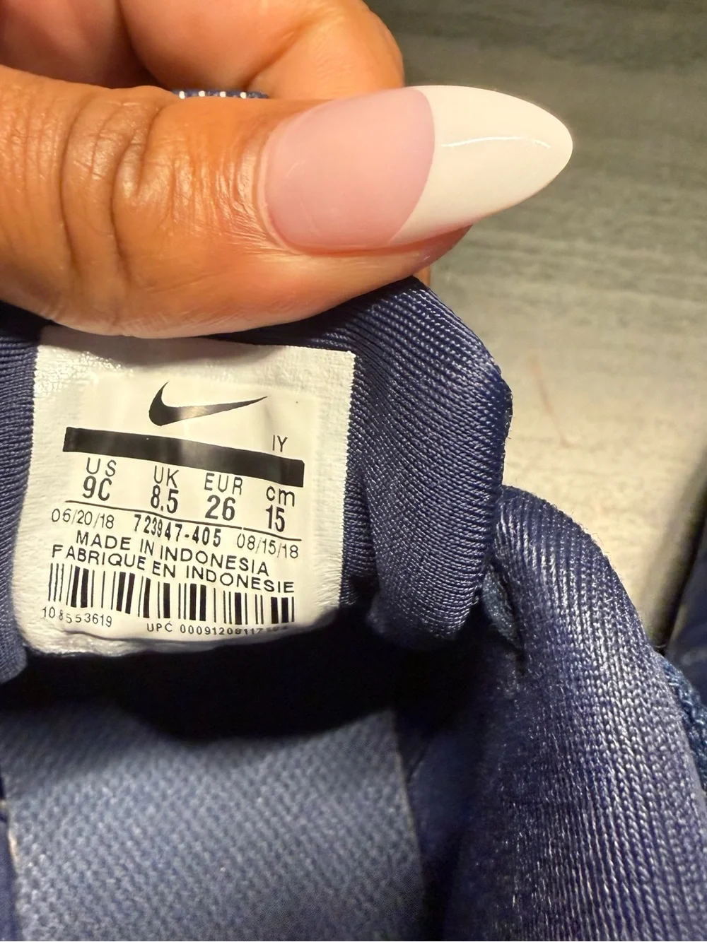 Nike Little Posite One “Obsidian Gum”